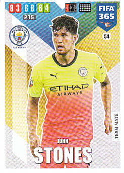 John Stones Manchester City 2020 FIFA 365 #54